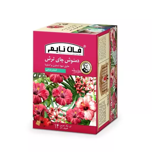 دمنوش گیاهی چای ترش فان تایم بسته 14 عددی