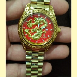 ساعت رولکس دراگون صفحه قرمز      ساعت مچی مردانه رولکس مدل Rolex Dragon   قیمت و خرید ساعت مچی 