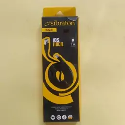 کابل شارژ آیفون IOS ایفون  110 سانتی SIBRATON 2.1A