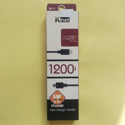 کابل تایپ سی به میکرو  USBفست شارژ طول 1200 سانتی. کابل USB TYPE C TO MICRO FAST CHARGE