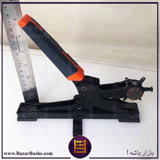 انبر پانچ خورشیدی رومیزی حرفه ای مناسب محصولات ضخیم مدل Heavy Duty