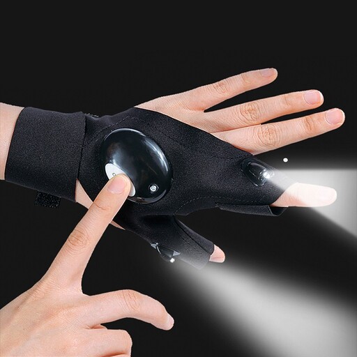 دستکش چراغ دار Glove light مدل m