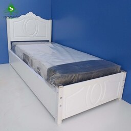 تخت خواب یک نفره مدل کیوان با کشو بدون تشک (پرداخت کرایه پس از تحویل)