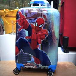 چمدان کودک طرح مرد عنکبوتی چمدان با کیفیت چمدان نشکن چمدان پسرانه دخترانه 