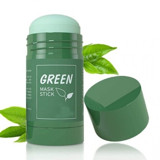 ماسک لایه بردار جادویی استیک مدل چای سبز (جعبه سبز)استیک ماسک جادویی تمیز کننده عمیق پوست و لایه بردار GREEN MASK STICK