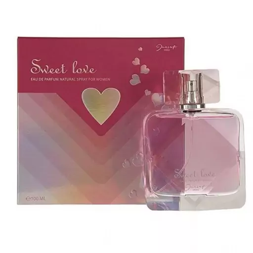 ادکلن سوییت لاو ژک ساف Sweet Love زنانه 100 میل اصل و اورجینال با اصالت و ارسال رایگان عطر سوییت لاو جکساف اصل