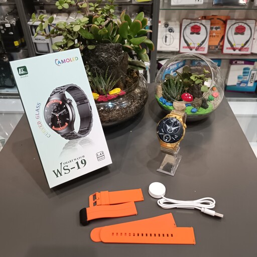 ساعت هوشمند sw-19  با صفحه نمایش امولد