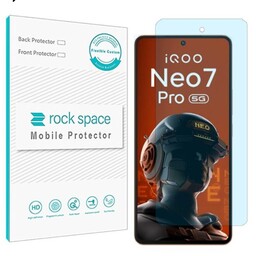 گلس ضدضربه آنتی بلو مخصوص گوشی ویوو iQOO Neo 7 Pro برند راک اسپیس  