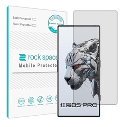 گلس ضدضربه شفاف مخصوص گوشی زد تی ای Nubia Red Magic 8s Pro Plus برند راک اسپیس  