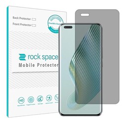 گلس ضدضربه حریم خصوصی(ضدفضولی) مخصوص گوشی  آنر Magic 5 Pro برند راک اسپیس   