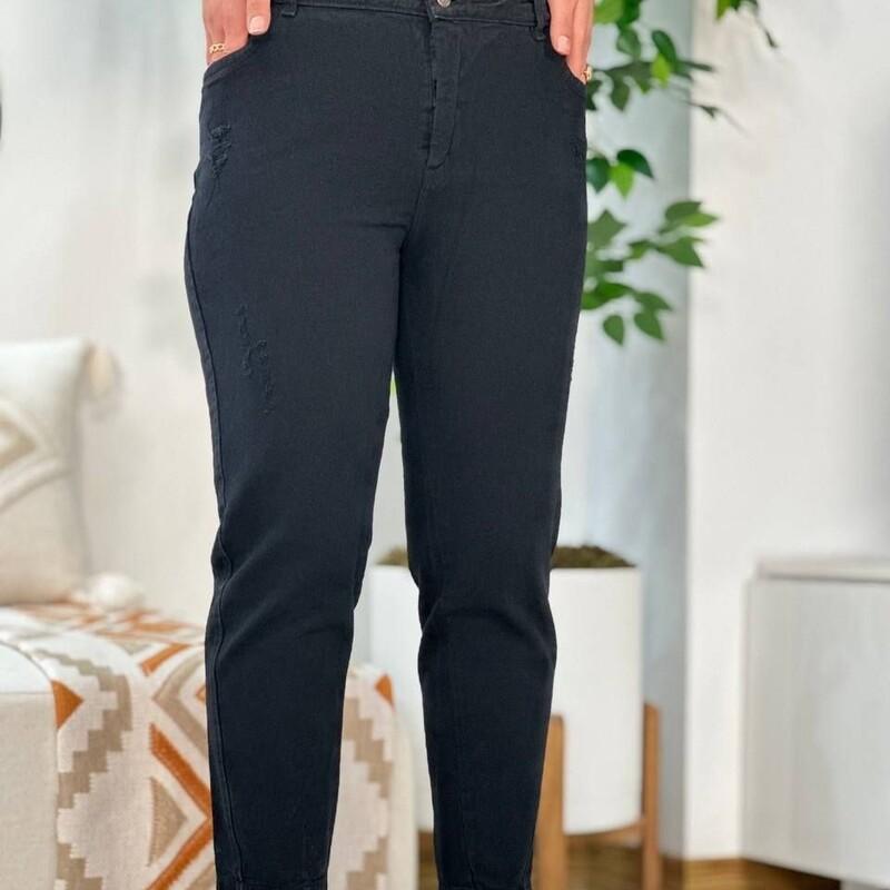 شلوار مدل مام جنس پارچه جین ضخیم اصل سنگشور شده سایزبندی 38تا50 قد 91