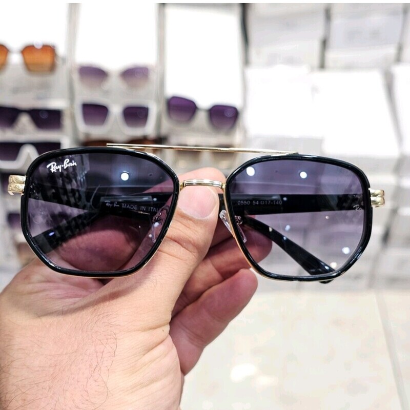 عینک آفتابی مردانه و زنانه اسپرت مارک ریبن یووی 400 همراه کیف عینک رایگان