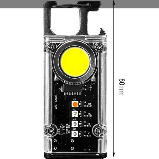 چراغ قوه مینی COB چند کاره جاسوییچی پلیسی کد 1909