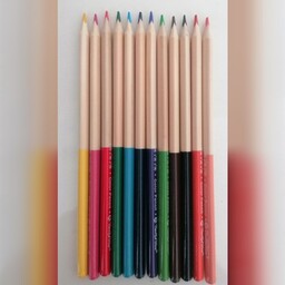 مداد رنگی تیانبون 12 رنگ چوب کیفیت عالی 