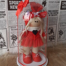 عروسک روسی همراه باکس شیشه ای