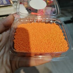 ترافل رنگی در بسته بندی 100 گرمی - ترافل توپی نارنجی