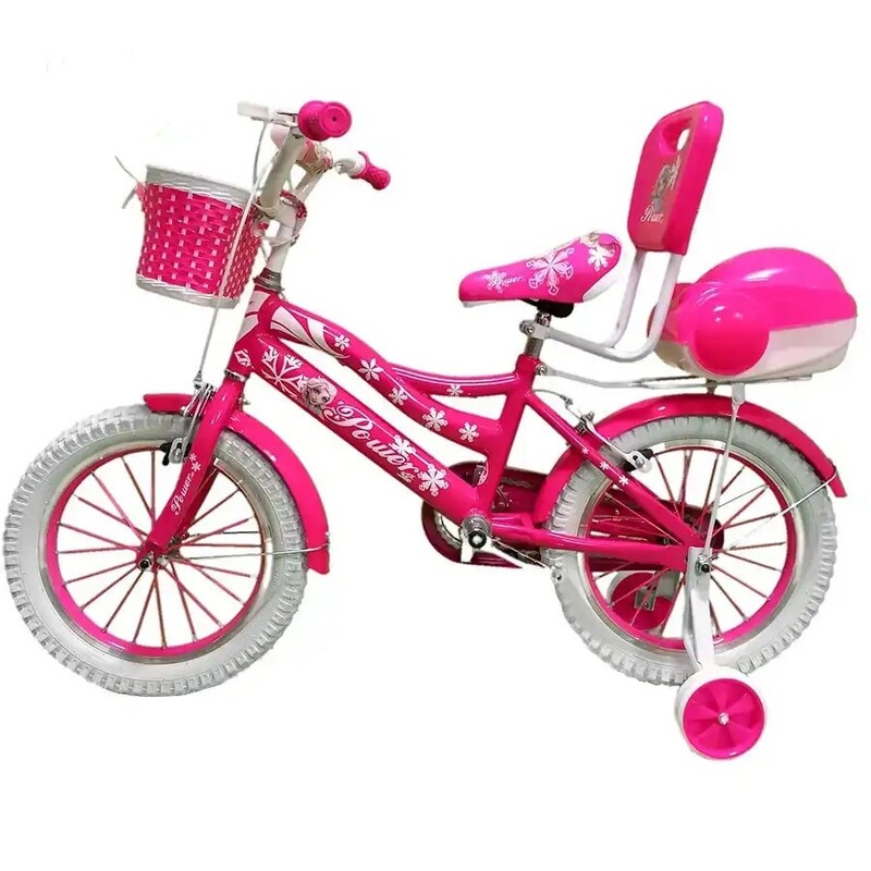 دوچرخه سایز 16 دخترانه ، برند پاور ، مدل 1601 XT ، کد کالا 16108 