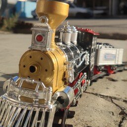 قطار  باطری خور و دودزا مدل steam train