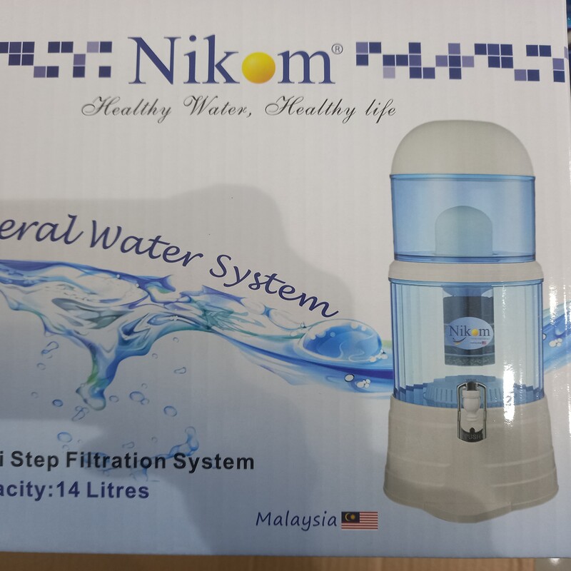 دستگاه تصفیه آب کلمنی 14 لیتری نیکام مالزیnikom(ارسال رایگان)