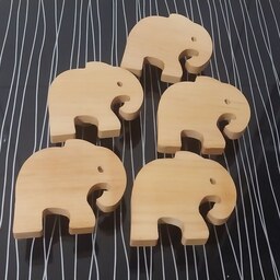 دستگیره چوبی طرح  فیل 2