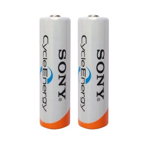 باتری قلمی شارژی 2تایی برند سونی Sony cycle energy 3000mah