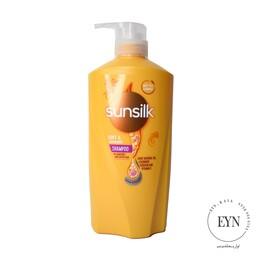 شامپو مو نرم کننده سافت اند اسموت سان سیلک حجم 625 میل اورجینال ا Soft  Smooth Conditioner shampoo Sunsilk