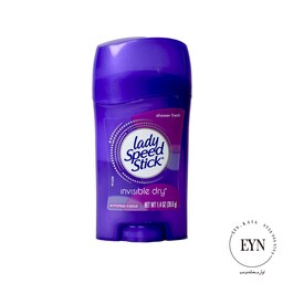 مام استیک زنانه لیدی اسپید حجم 39.6 گرم مدل شور فرش  ا  Lady Speed Stick Deodorant Invisible Dry shower fresh 