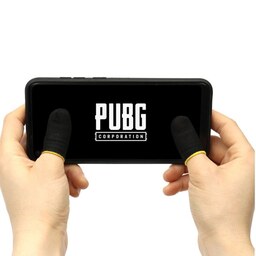 دستکش بازی PubG MK 8  مشکی رنگ مخصوص بازی با تلفن همراه