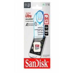 کارت حافظه Sandisk Ultra microSDXC UHS-I Class10-140MB S - 64GB 