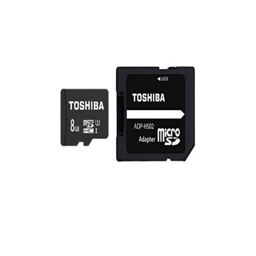 کارت حافظه Toshiba microSDHCUHS   adapter Class10 Exceria M302 EA  90MBs  8GB