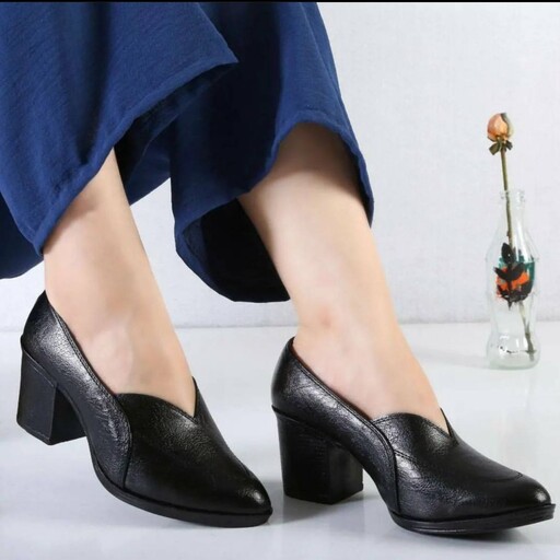 کفش زنانه طبی کفش زنانه کارمندی و اداری پاشنه 7 سانت مناسب روزمره و استفاده طولانی مدت سایز 37تا40 ارسال رایگان