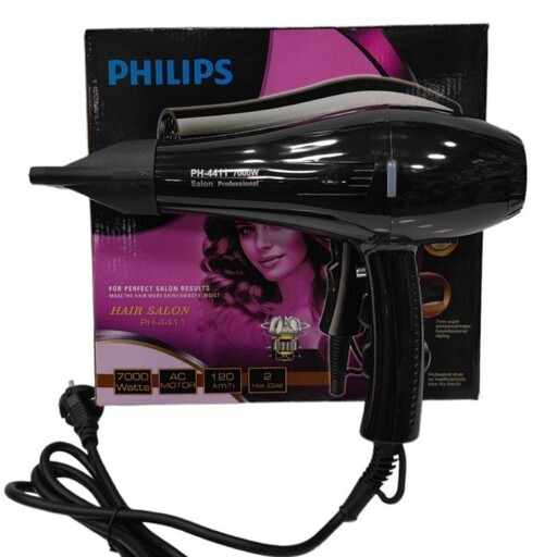 سشوار حرفه ای فیلیپس مدل PH-441 Philips Ph-4411 Hair Dryer