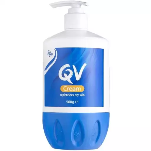 کرم مرطوب کننده کیووی حجم 500 گرم پمپی اصل استرالیا QV