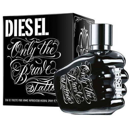 عطر ادکلن دیزل اونلی بریو تاتو-مشتی مشکی-Diesel Only The Brave Tattoo 