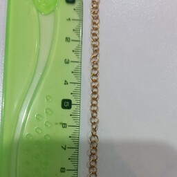 حلقه اتصال طلایی استیل رنگ ثابت سایز 2 میل فروش بصورت بسته های 10 عددی