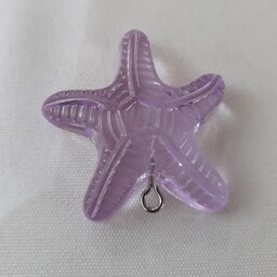 آویز پاستیلی ستاره در رنگهای مختلف  فروش بصورت دونه ای مناسب برای گردنبند و گوشواره 