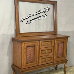 آینه کنسول مدل حصیری کار زیبا