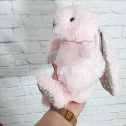 عروسک خرگوش پولیشی خوش رنگ و بسیار با کیفیت.