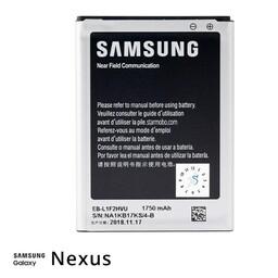 باتری سامسونگ Samsung Galaxy Nexus باطری به علت قدیمی بودن مقداری خط و خش دارد اما سالم و گارانتی دار