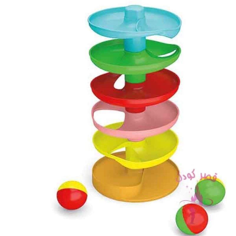 بازی برج توپ کودک و نوزاد  مناسب بچه های زیر سه سال