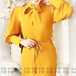 شومیز کراواتی زنانه،جنس الیزا درجه یک،رنگبندی(سایز38تا48)