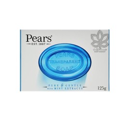 صابون شفاف کننده پیرز Pears مدل Mint Extract وزن 125 گرم