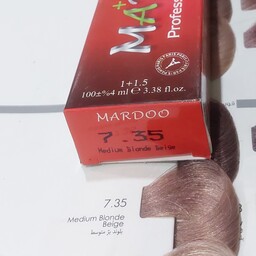 رنگ مو ماردو 7.35 بلوند بژ متوسط