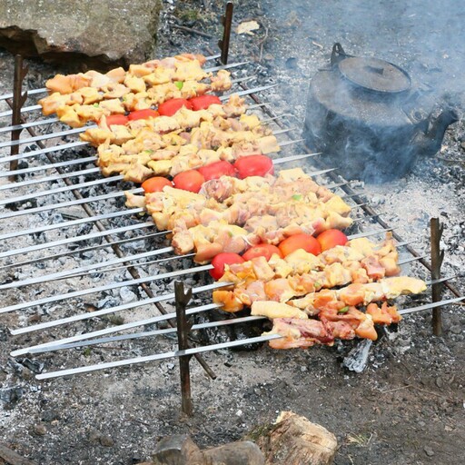 منقل جوجه و کباب مسافرتی (ارسال رایگان)