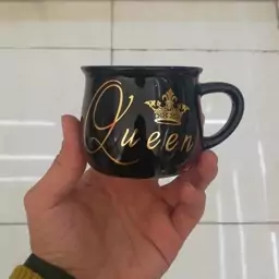 ماگ رجینال سرامیکی Queen تکی کوچک