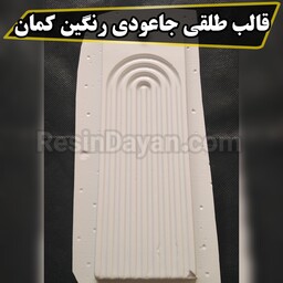 قالب طلقی جاعودی رنگین کمان مناسب پودرسنگ، پودر متا ترک، پودر هنری