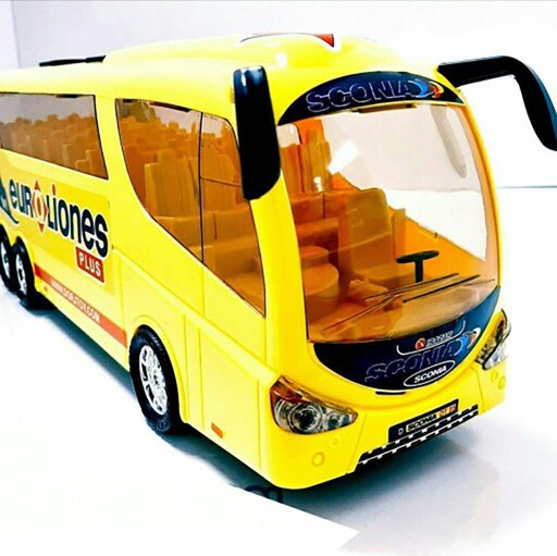 اسباب بازی ماشین اتوبوس قدرتی نیم متری اتوبوس مدرسه ماکت اتوبوس نشکن ماشین بازی مدل اتوبوس