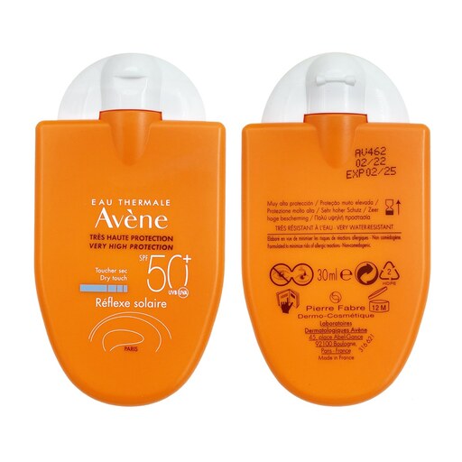 کرم ضد آفتاب اون Avene مدل Reflexe solaire spf50 (30 میلی لیتر) اورجینال فرانسه