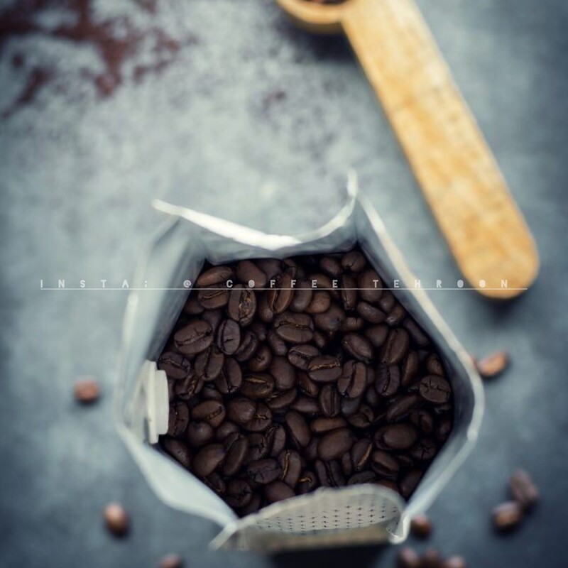 قهوه عربیکا صددرصد عطر و طعم عالی نیم کیلو 