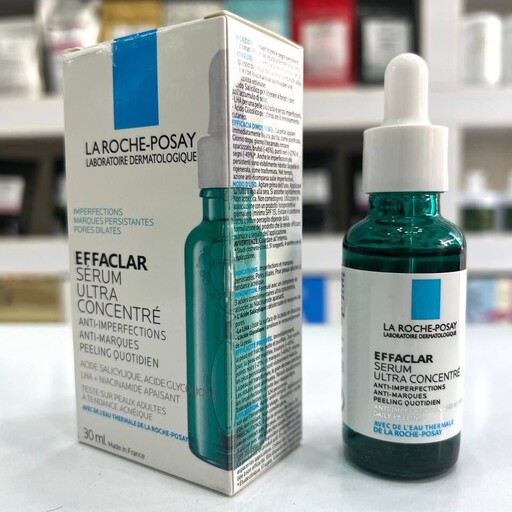 سرم ضدجوش نیاسینامید و سالیسیلیک اسید لاروش پوزای La Roche-Posay - Effaclar Ultra Concentrated Serum  